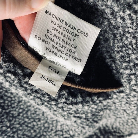 Madison Creek Outfitters Teton Reversible Waxed Twill Vest Mens Size Small $175 - Picture 12 of 13